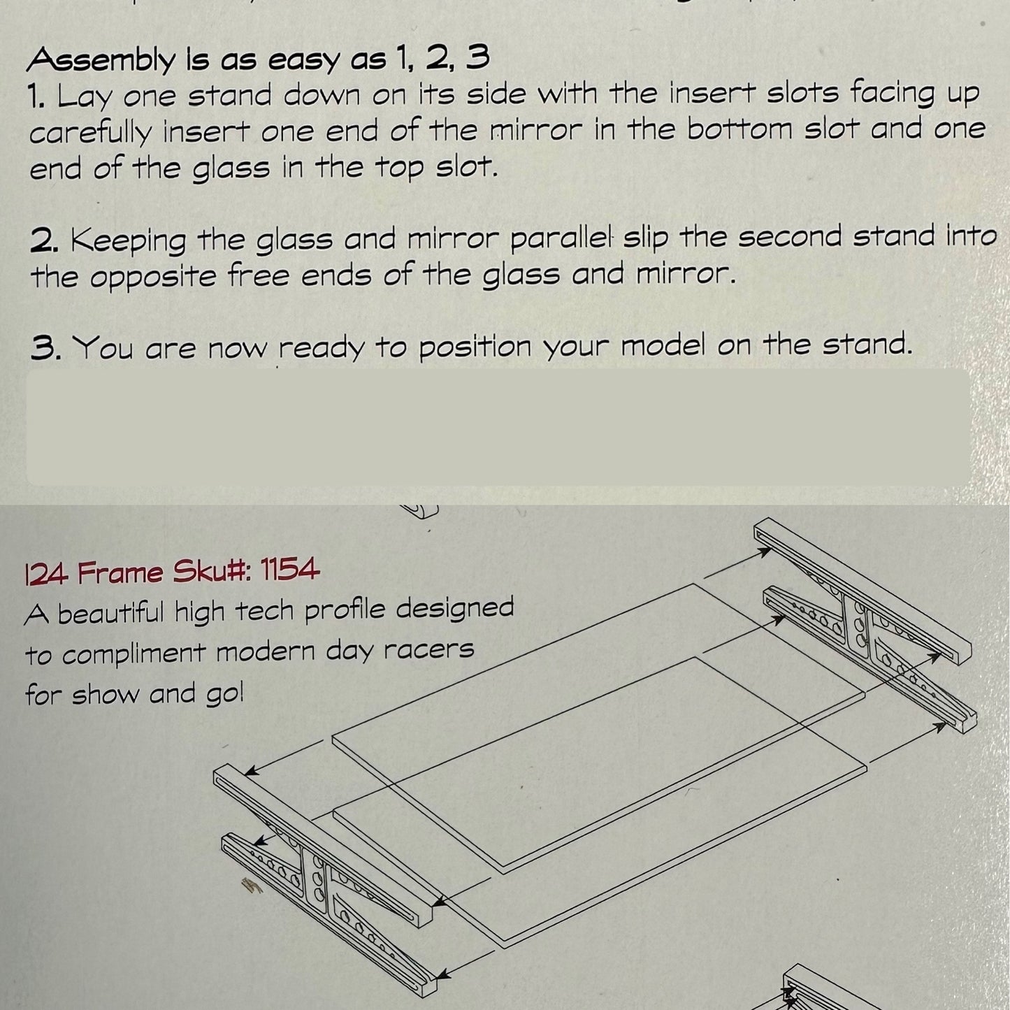 #1154 Display Stands - I-Beam