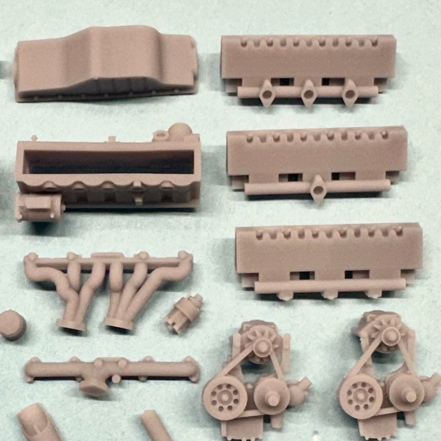 Ford 170 270 Straight Six 4 in 1 Engine 1/25
