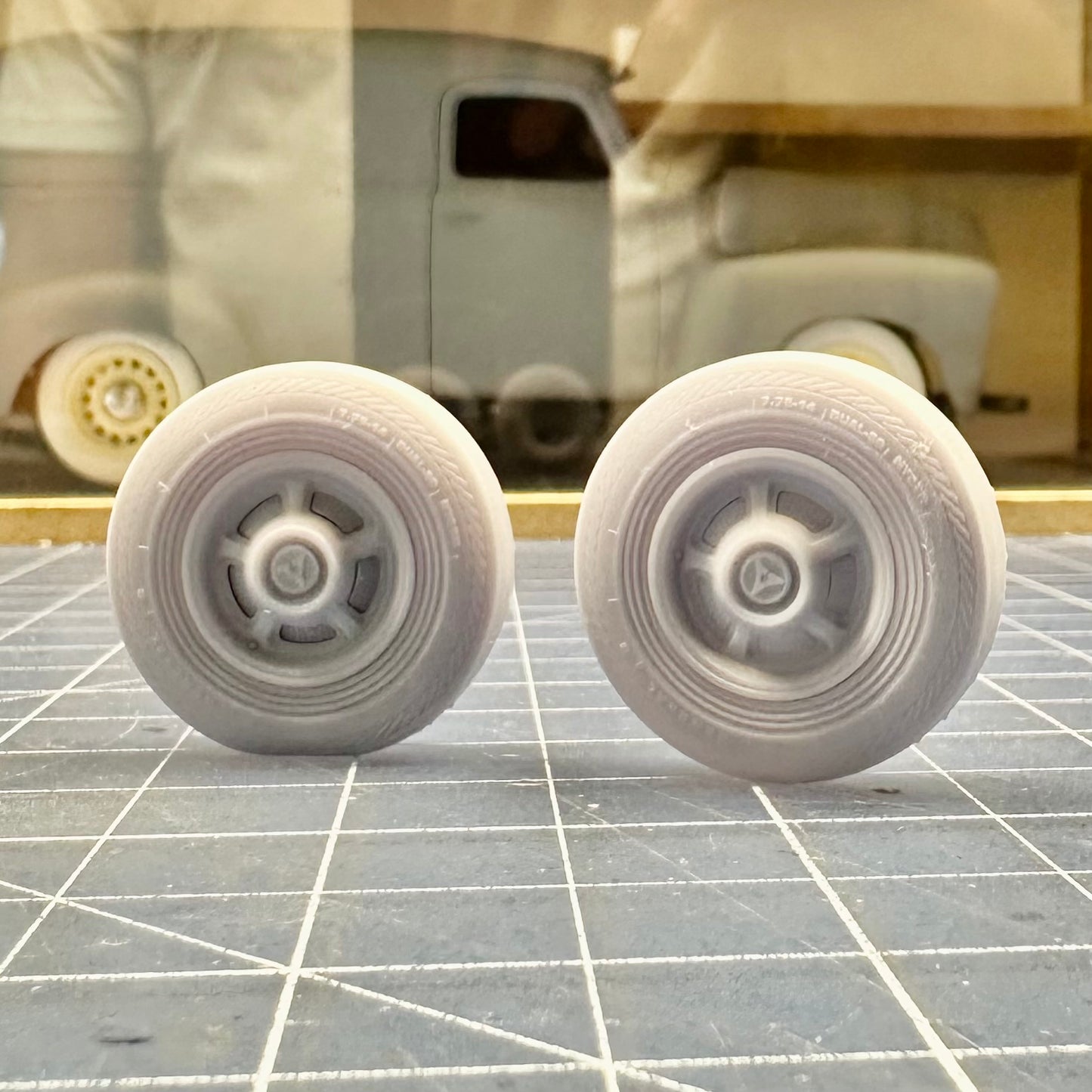 1968 Dodge Charger Bullitt Wheel Covers 1/25