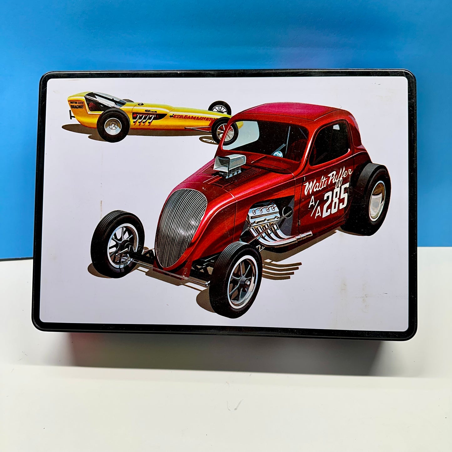 Drag Team Special Edition Double Cars Dragster New Tin 1/25