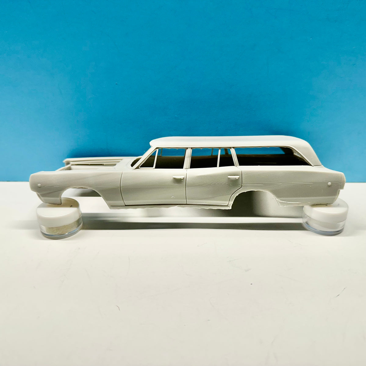 1968 Dodge Coronet Station Wagon 3D Printed Resin Model Kit KED