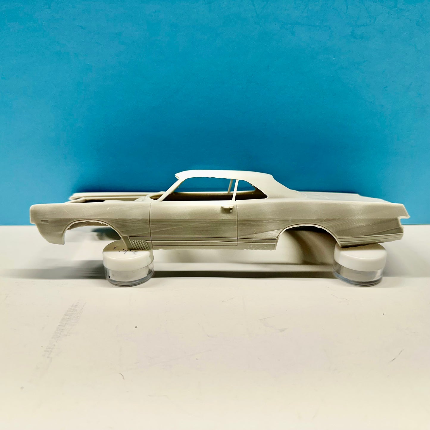 1969 Dodge Polara 2 Door 3D Printed Resin Model Kit