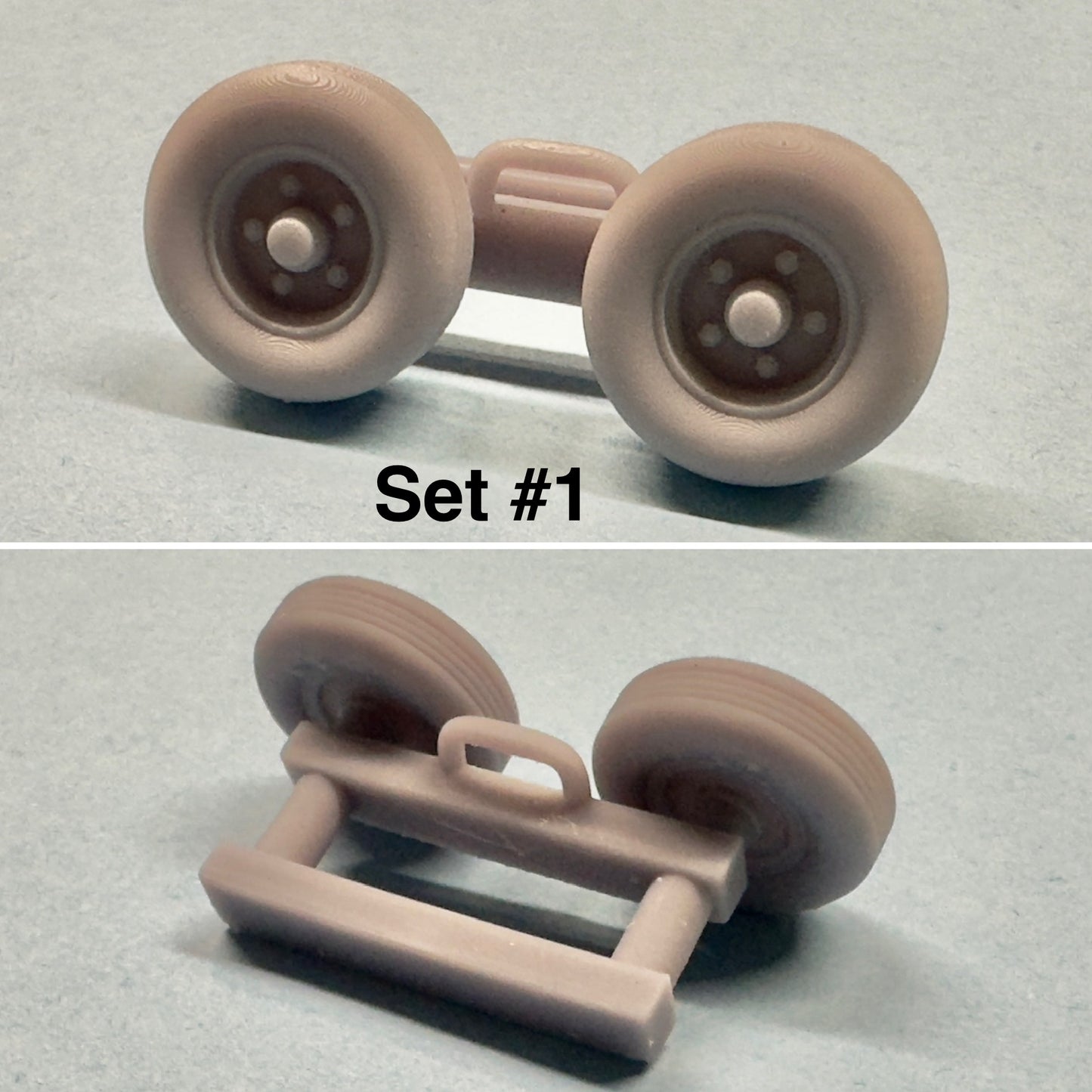 Dolly Set for Wrecker Tow Truck 1/24 1/25