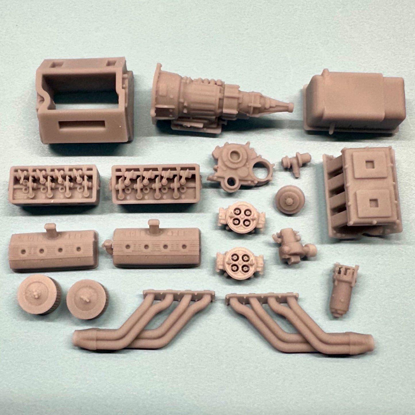 Ford Boss 429 Pro Stock Engine 1/25