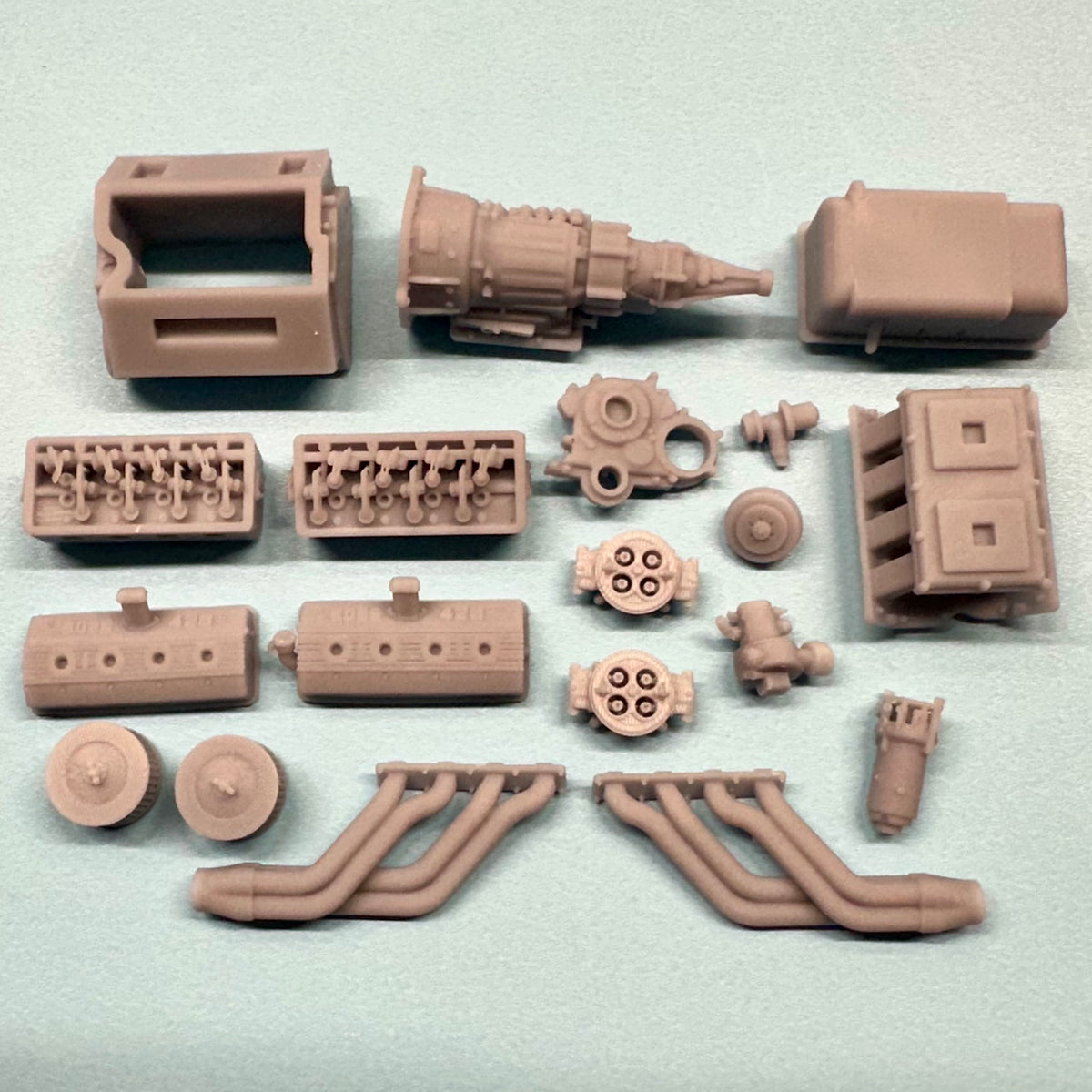 Ford Boss 429 Pro Stock Engine 1/25