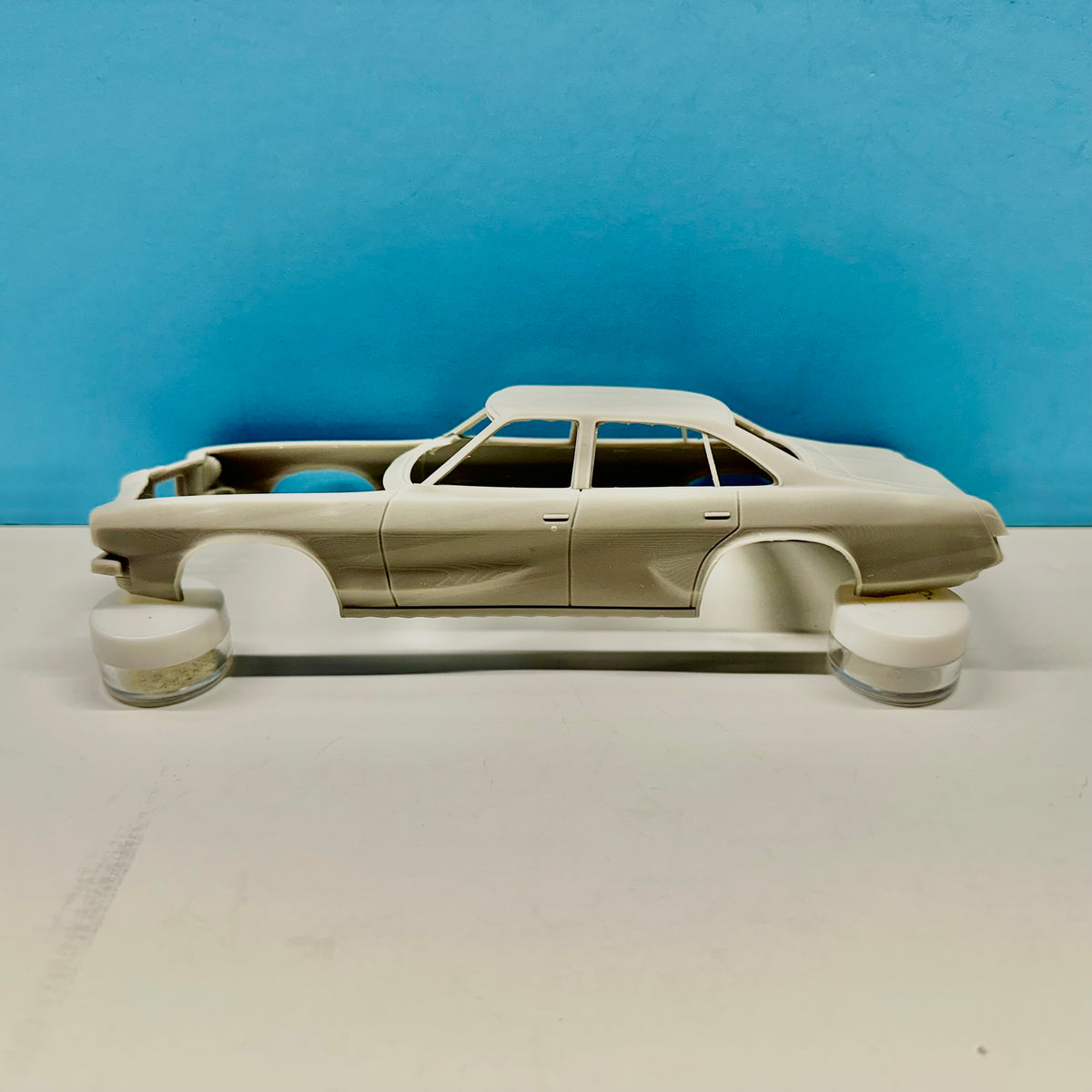 1973 Oldsmobile Cutlass Salon 3D Printed Resin Model Kit KED