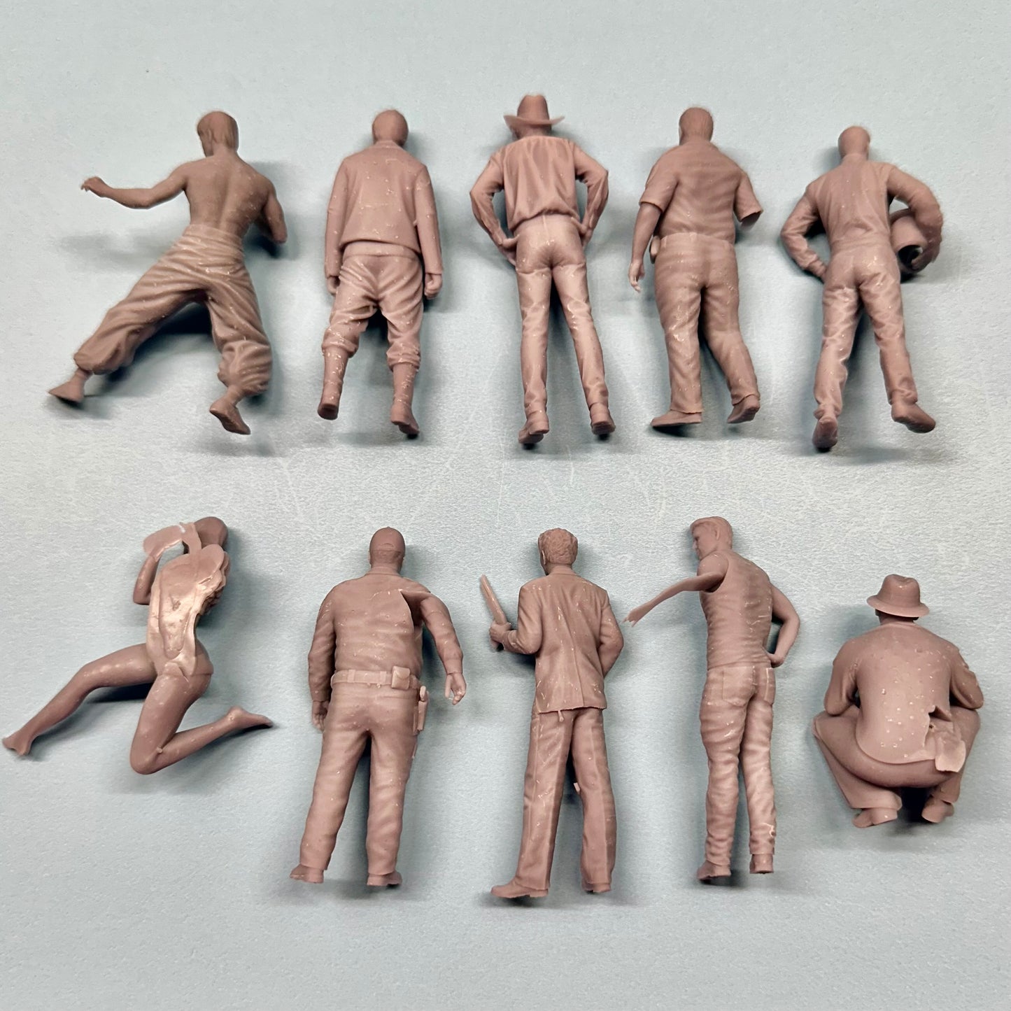 1 - Grab Bag of 10 Random Defective Figures 1/24 1/25