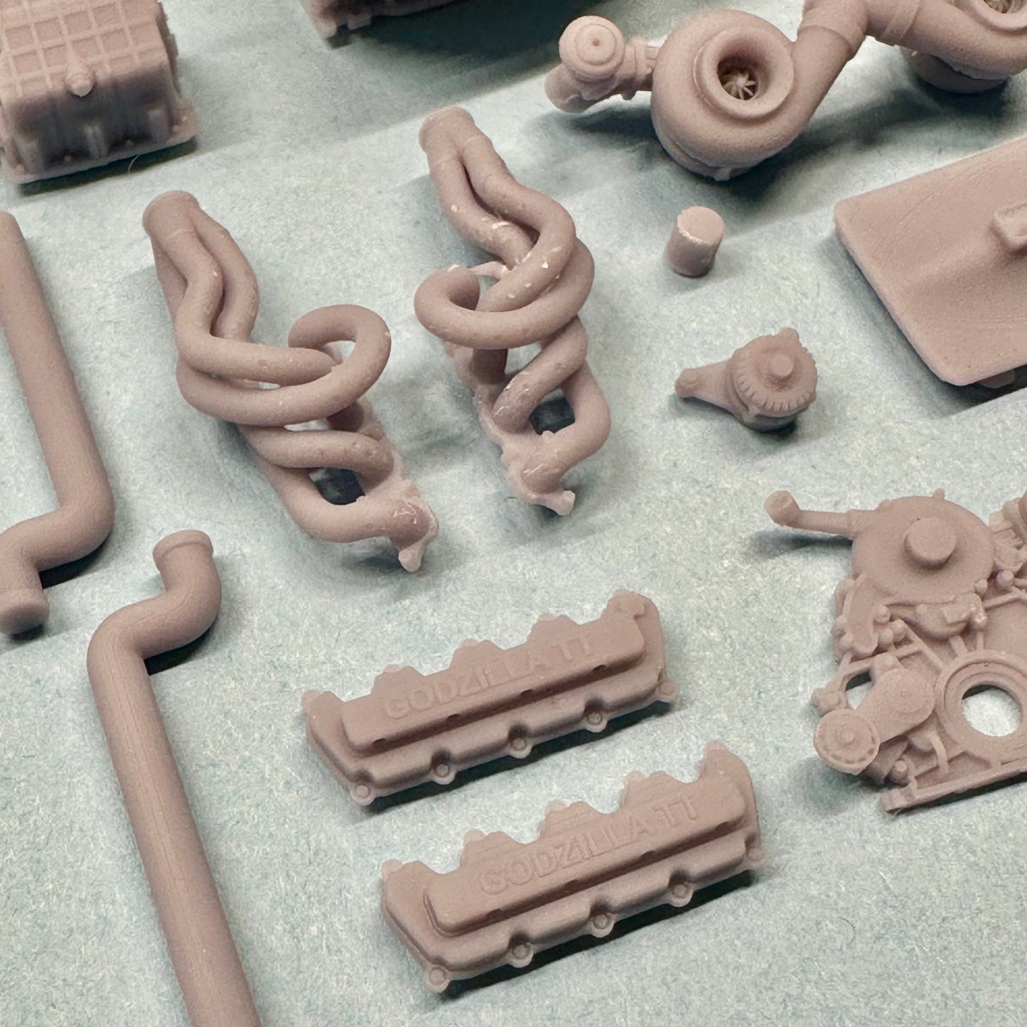 Ford 7.3L Godzilla Twin Turbo Engine