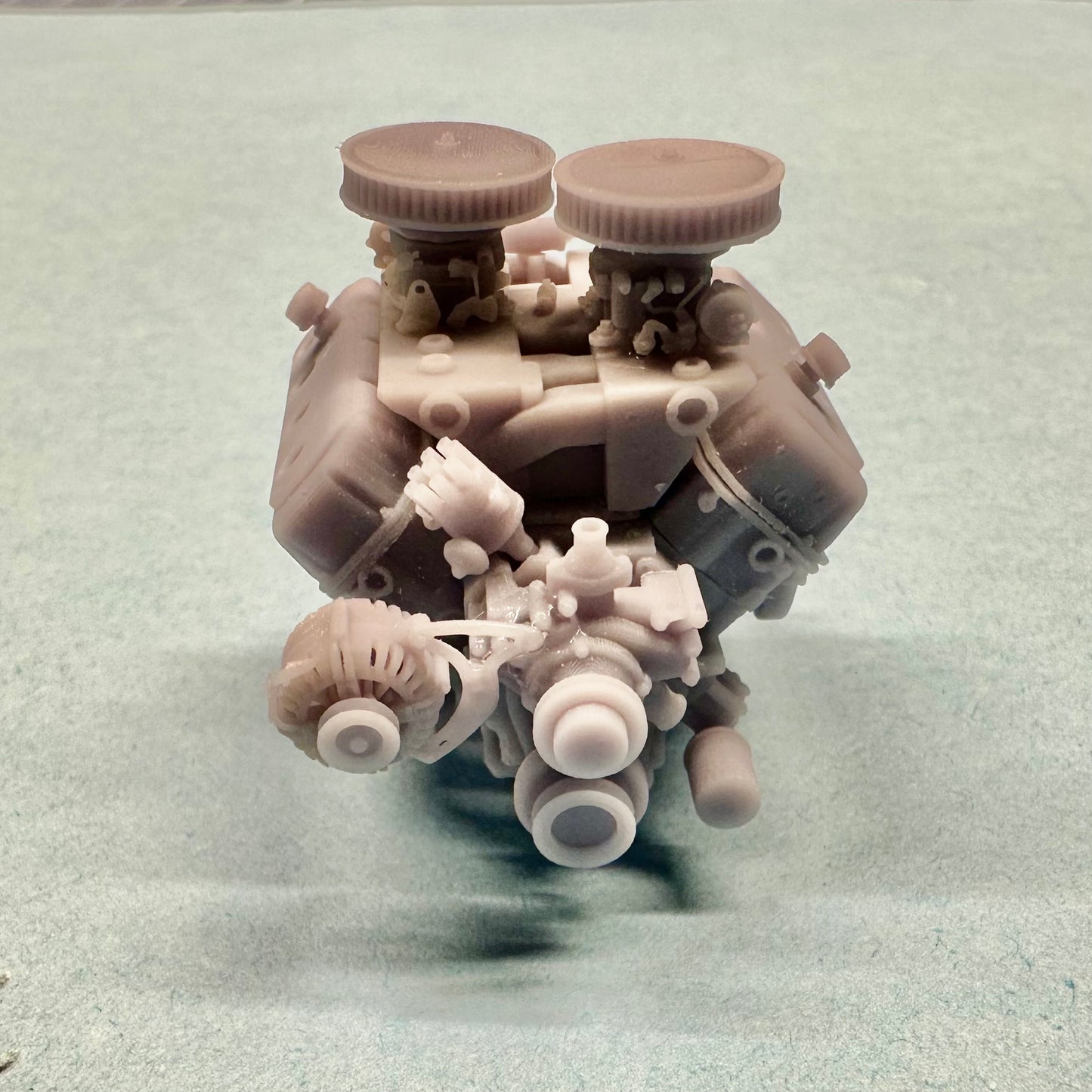 Hemi 426 Cross Ram Engine 1/25