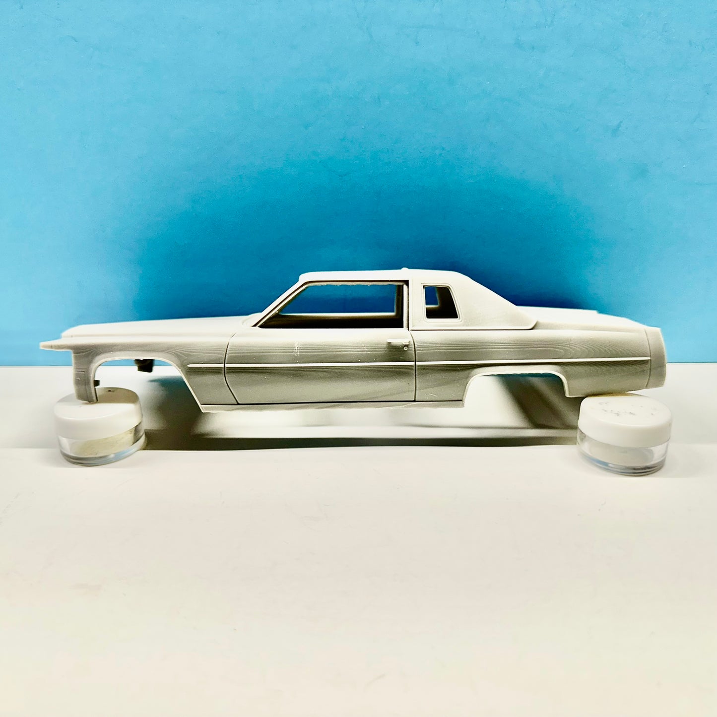 1977 Cadillac Coupe Deville 3D Printed Resin Model Kit