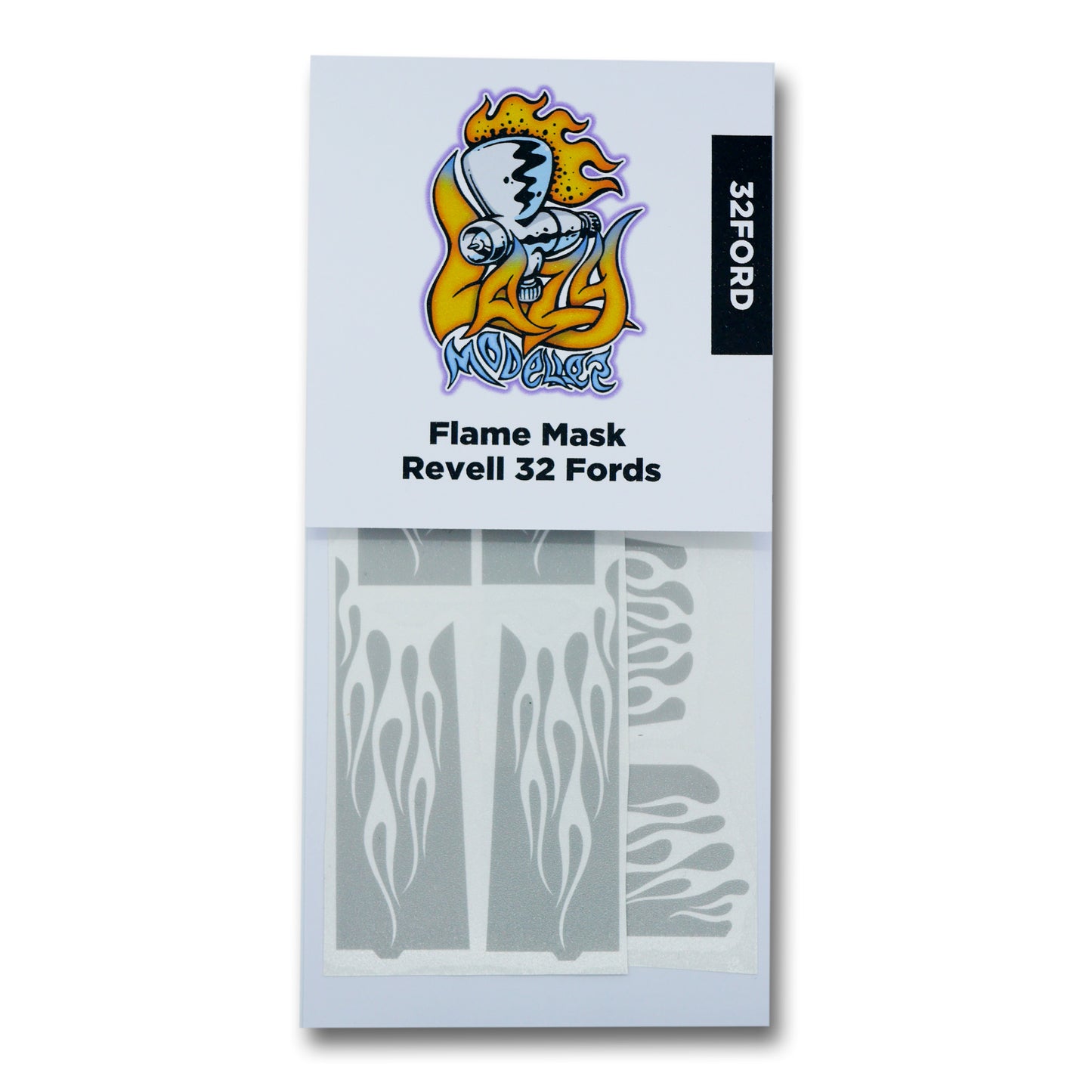 15. Flame Mask for Revell 32 Fords 1/24 1/25