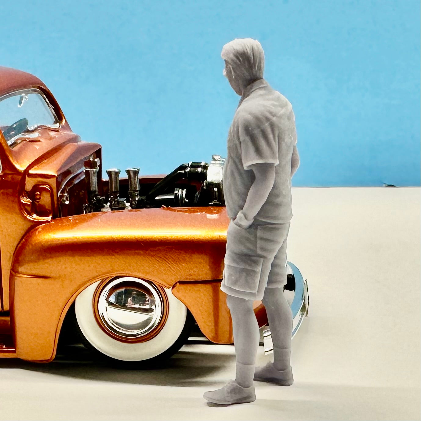 12. Larry Male Figure for Display or Diorama 1/24 1/25