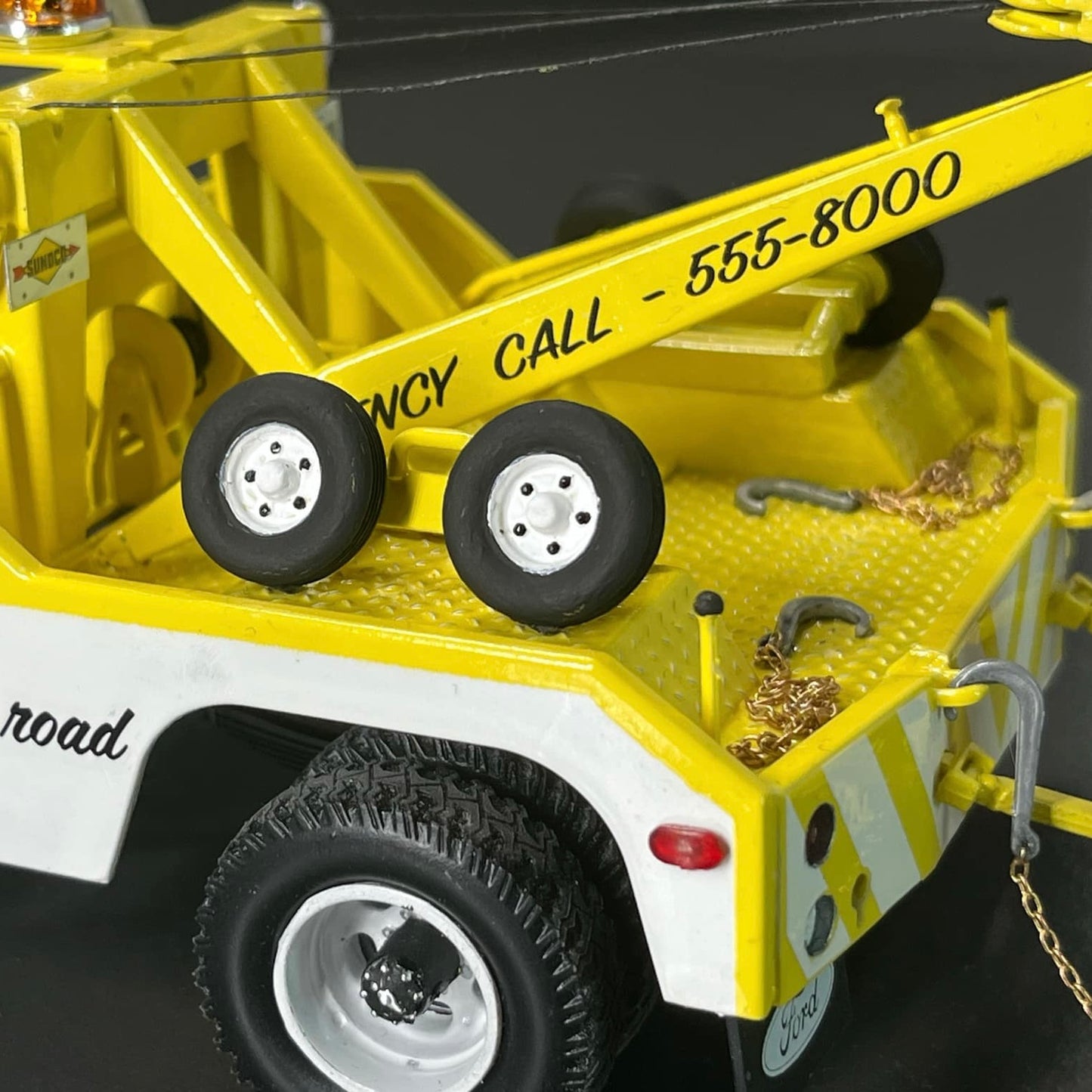 Dolly Set for Wrecker Tow Truck 1/24 1/25