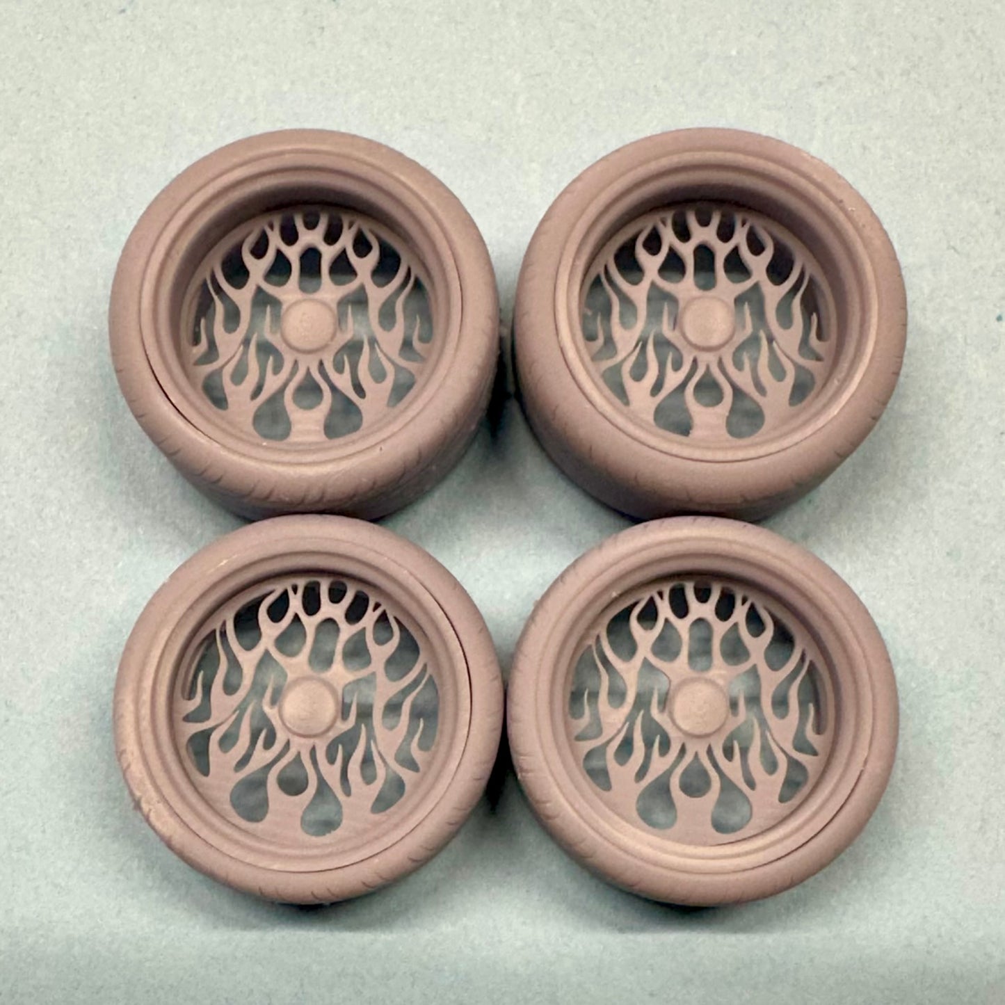 Flame Custom Wheels 1/24 1/25