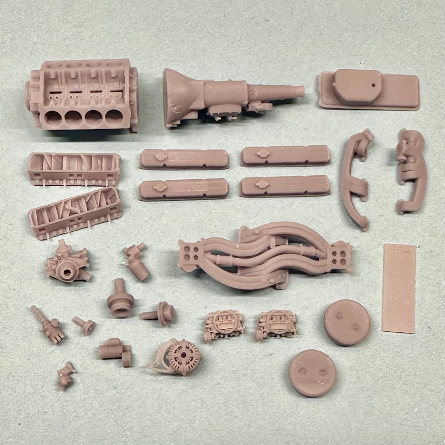 Dodge 440 Magnum Long Ram Engine 1/24 1/25