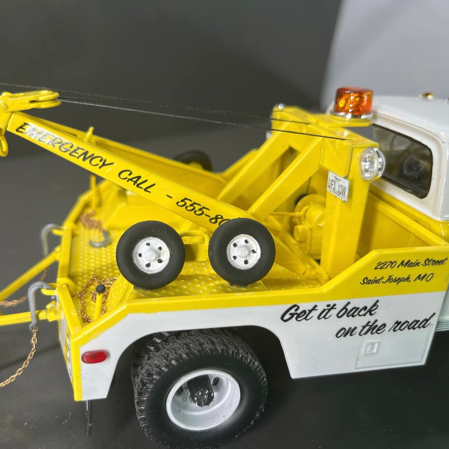 Dolly Set for Wrecker Tow Truck 1/24 1/25
