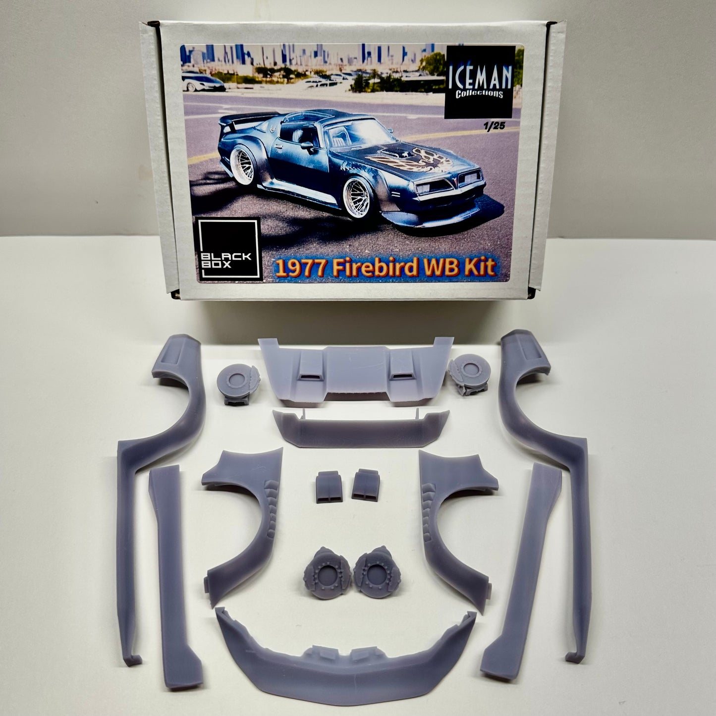 1977 Pontiac Firebird WB Wide Body Kit 1/25