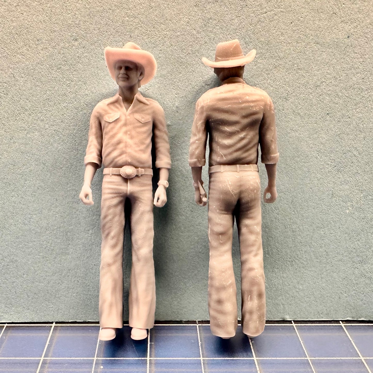 Smokey and The Bandit Figures for Diorama 1/24 1/25