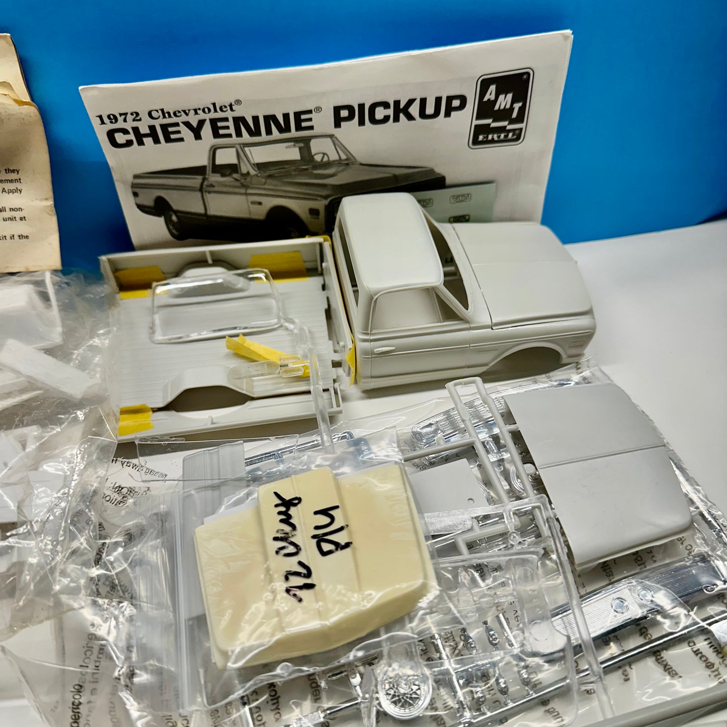 MPC & AMT 1978 Chevy Step Side & 1972 Chevy Fleetside Pickup Trucks Parts Lot