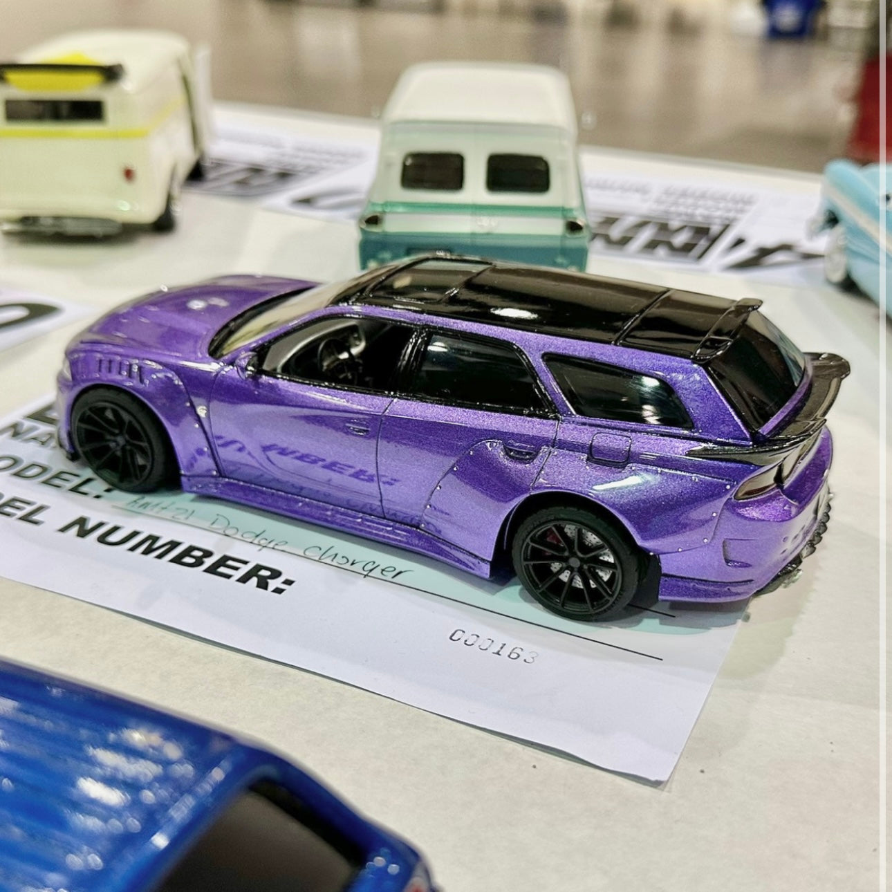 2021 Dodge Charger WB Wide Body Kit 1/25
