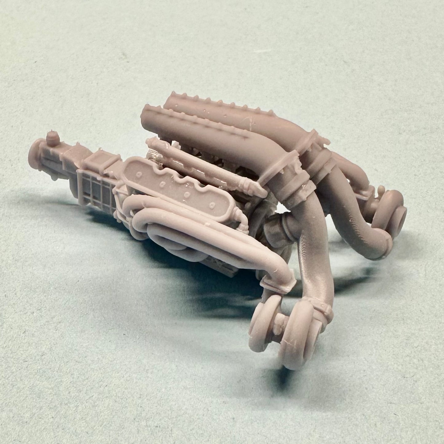 V4 LS Twin Turbo Engine 1/25