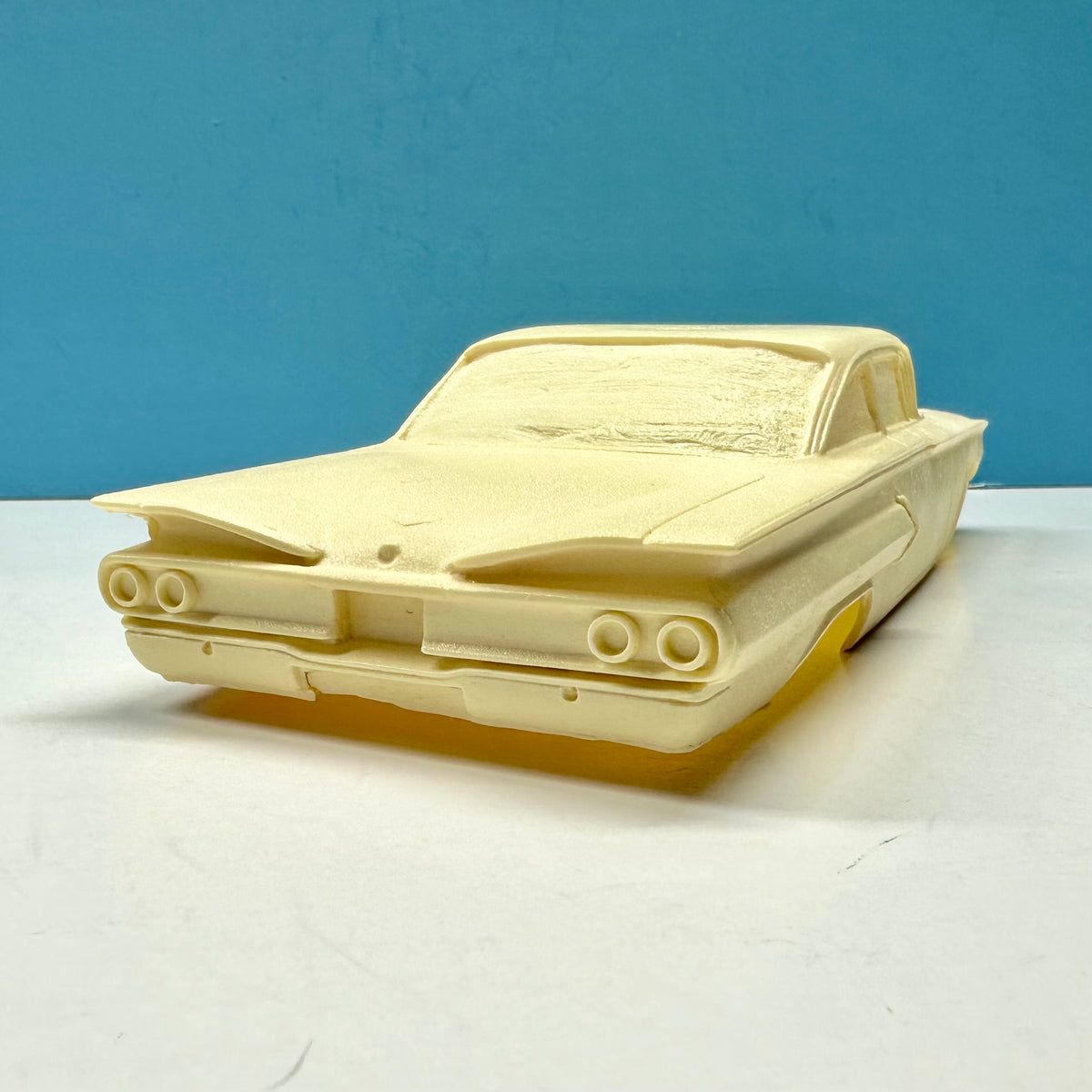 1960 Chevy 2 Door Sedan Cast Resin Model Kit KED
