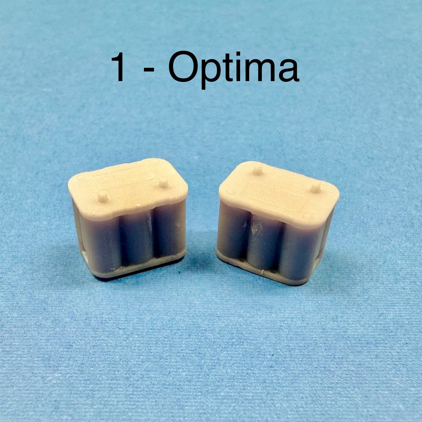 Car Truck Battery Batteries - 2 pack - Pick your style 1/24 1/25