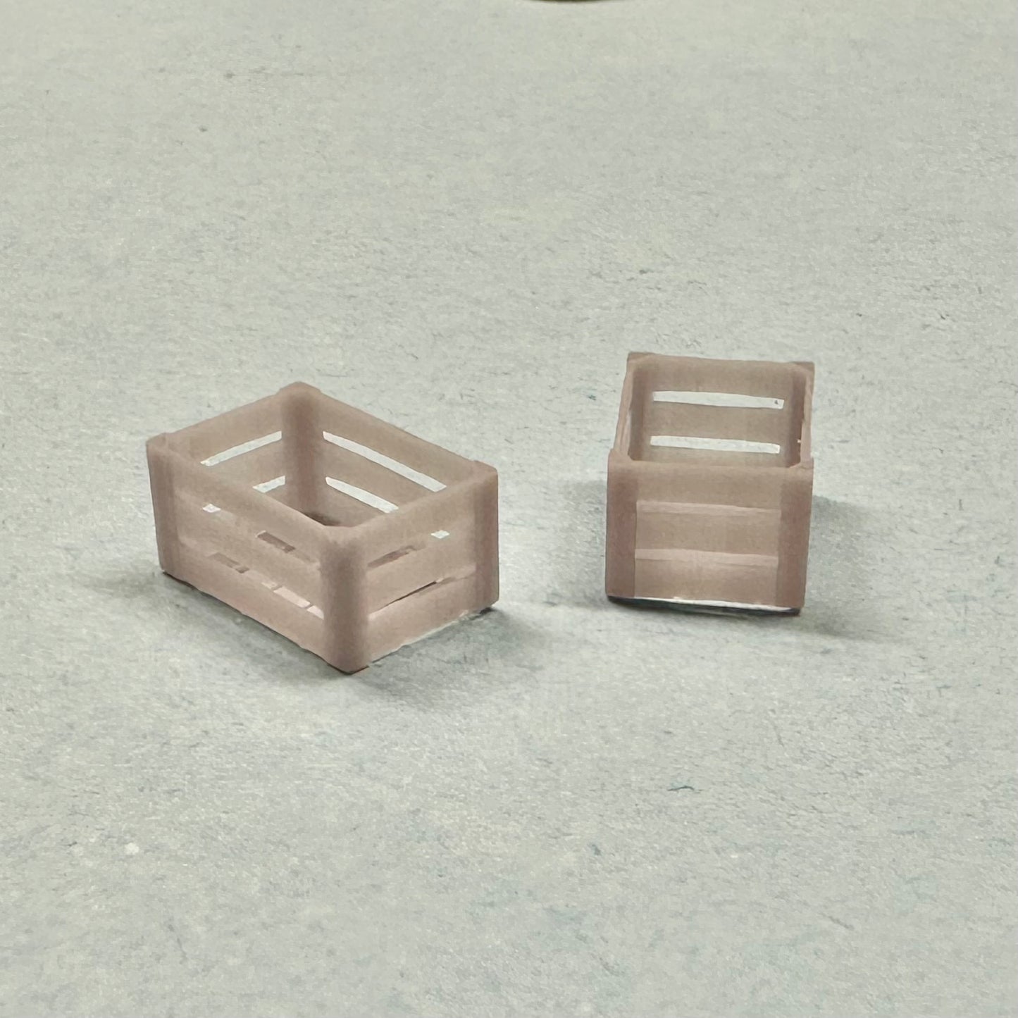 Wooden Crates for Diorama 1/24 1/25