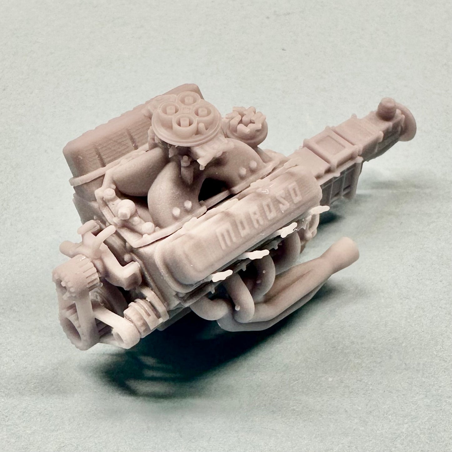 Chevy BBC in '80s/'90 Style Nostalgic Engine 1/25