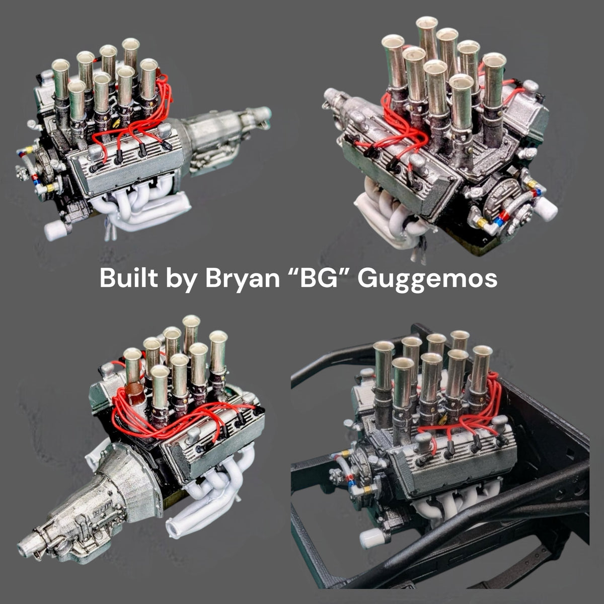 Hilborn Vintage Hemi Engine 1/25