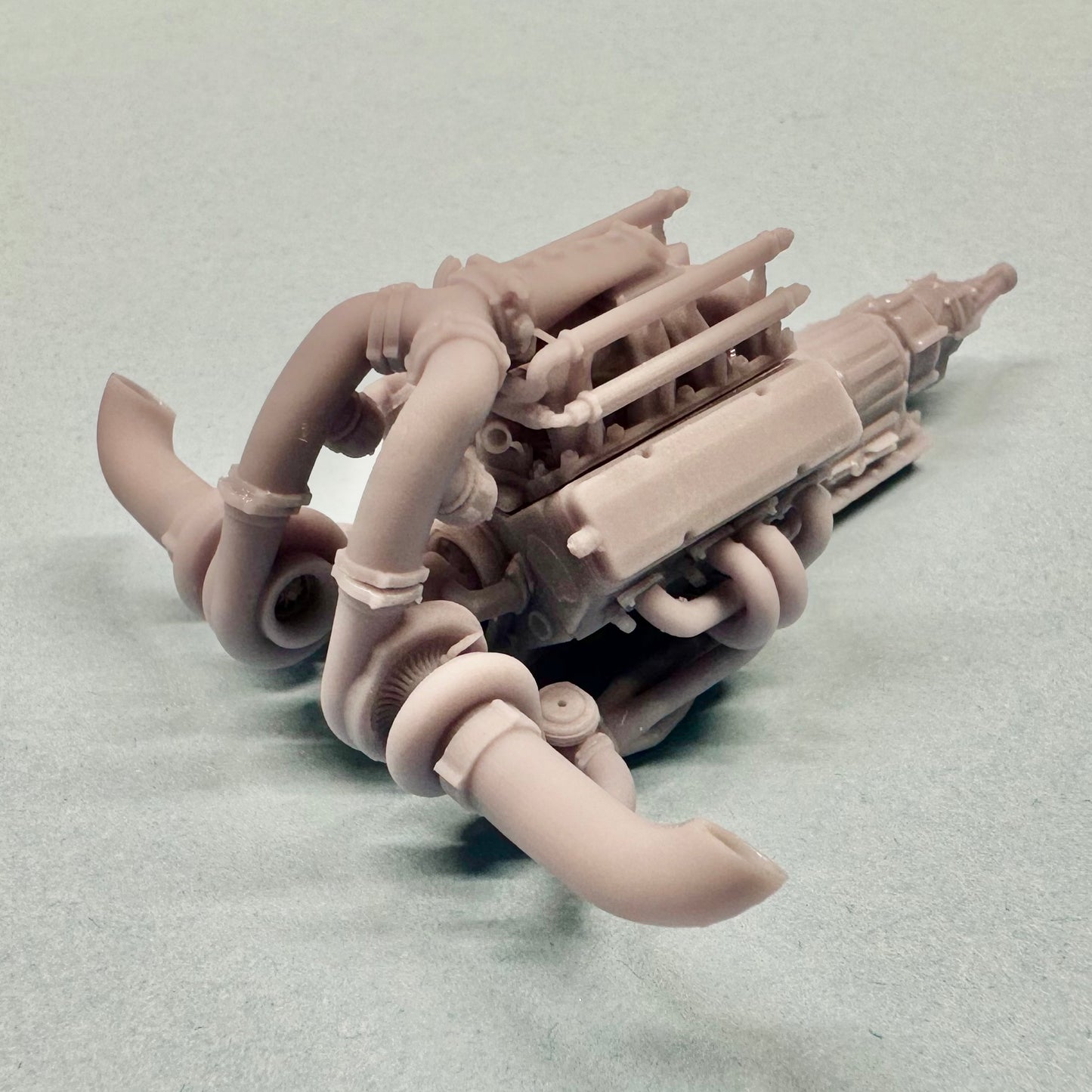 Chevy SBC Twin Turbo Engine 1/24 1/25