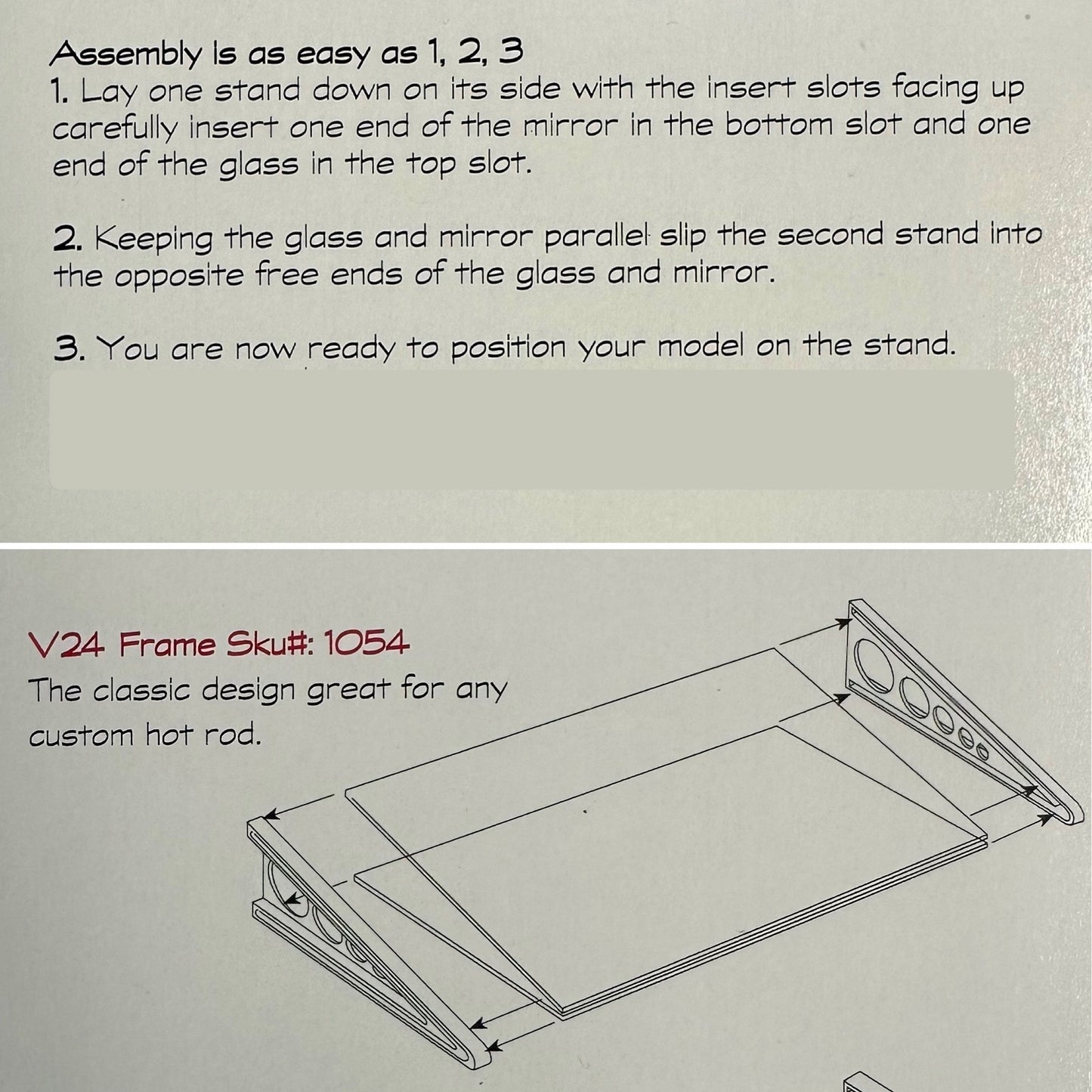 #1054 Display Stands - The Ramp