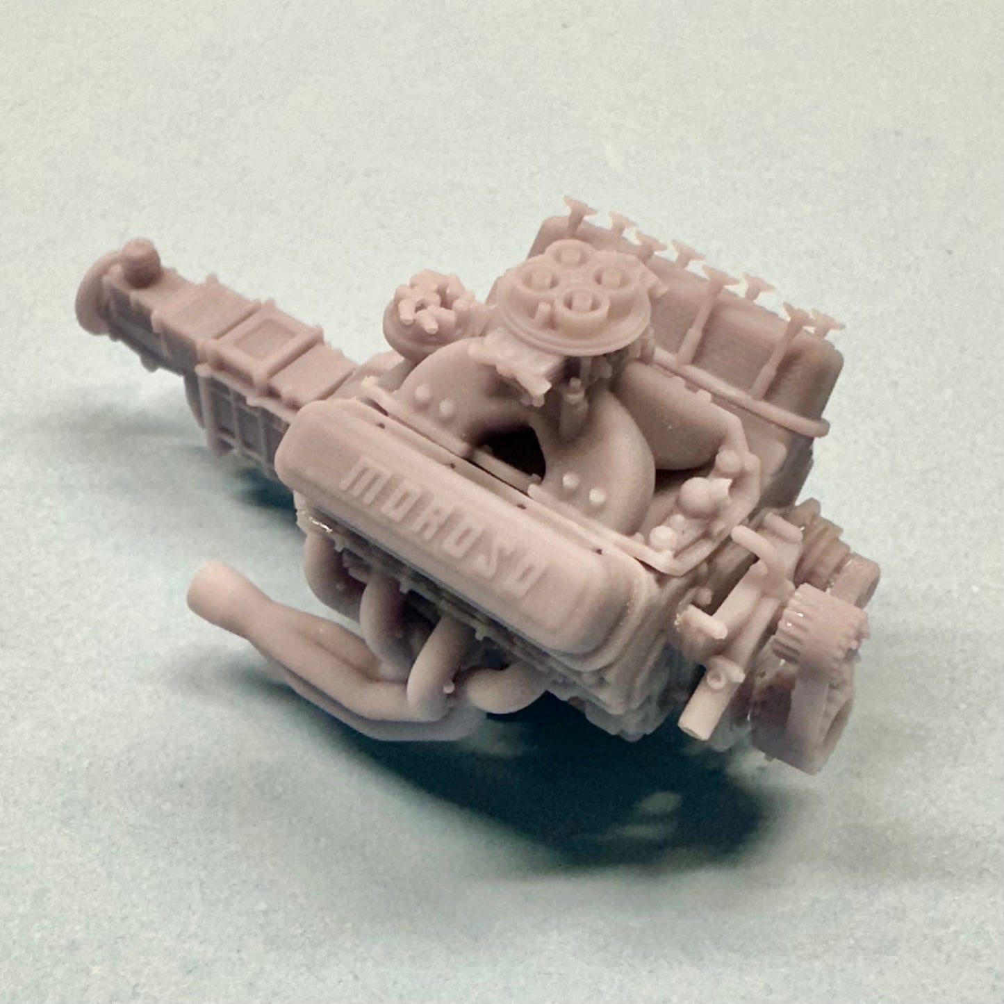 Chevy BBC in '80s/'90 Style Nostalgic Engine 1/25