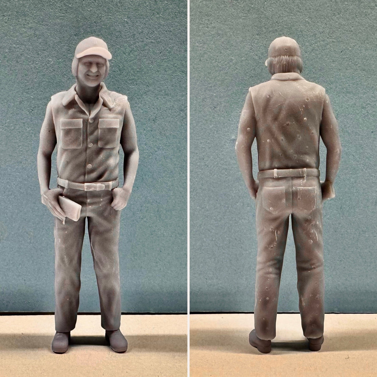 Dukes of Hazzard Figures for Diorama 1/24 1/25