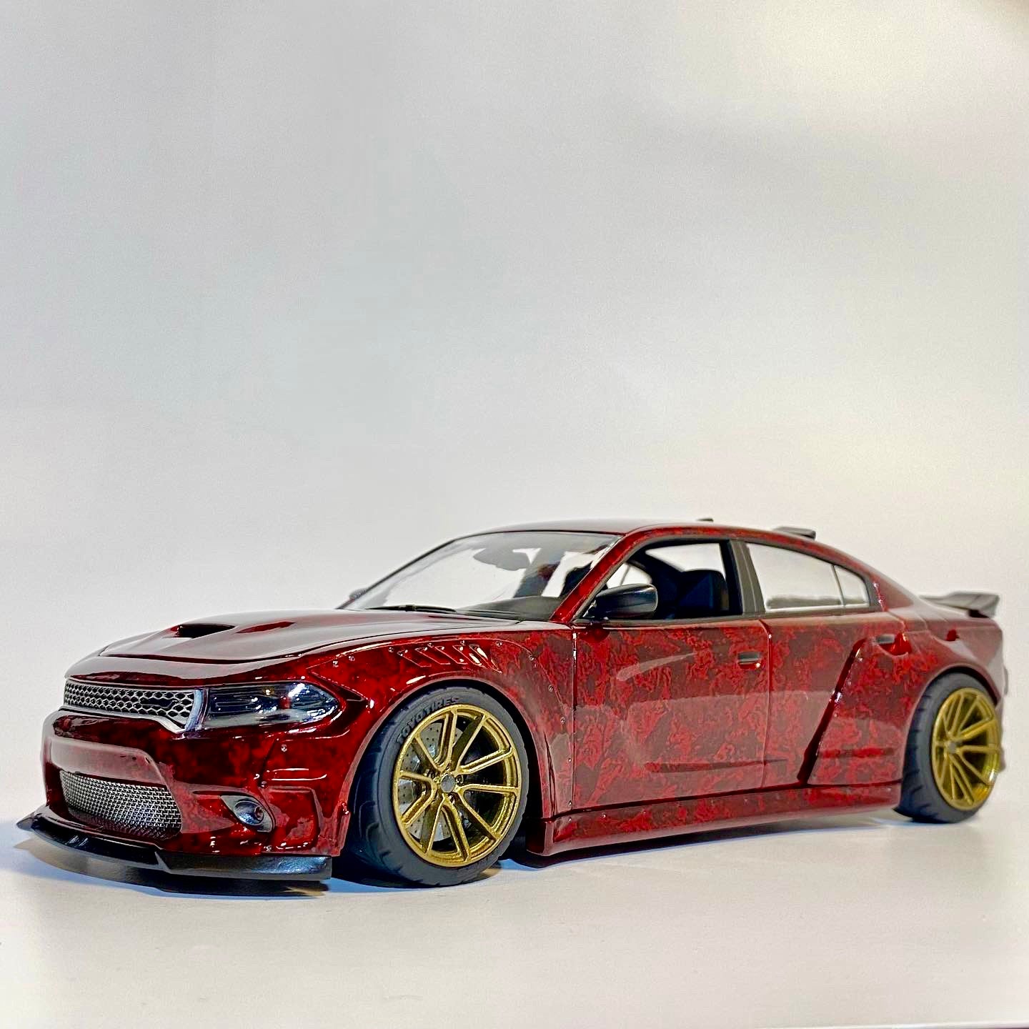 2021 Dodge Charger WB Wide Body Kit 1/25