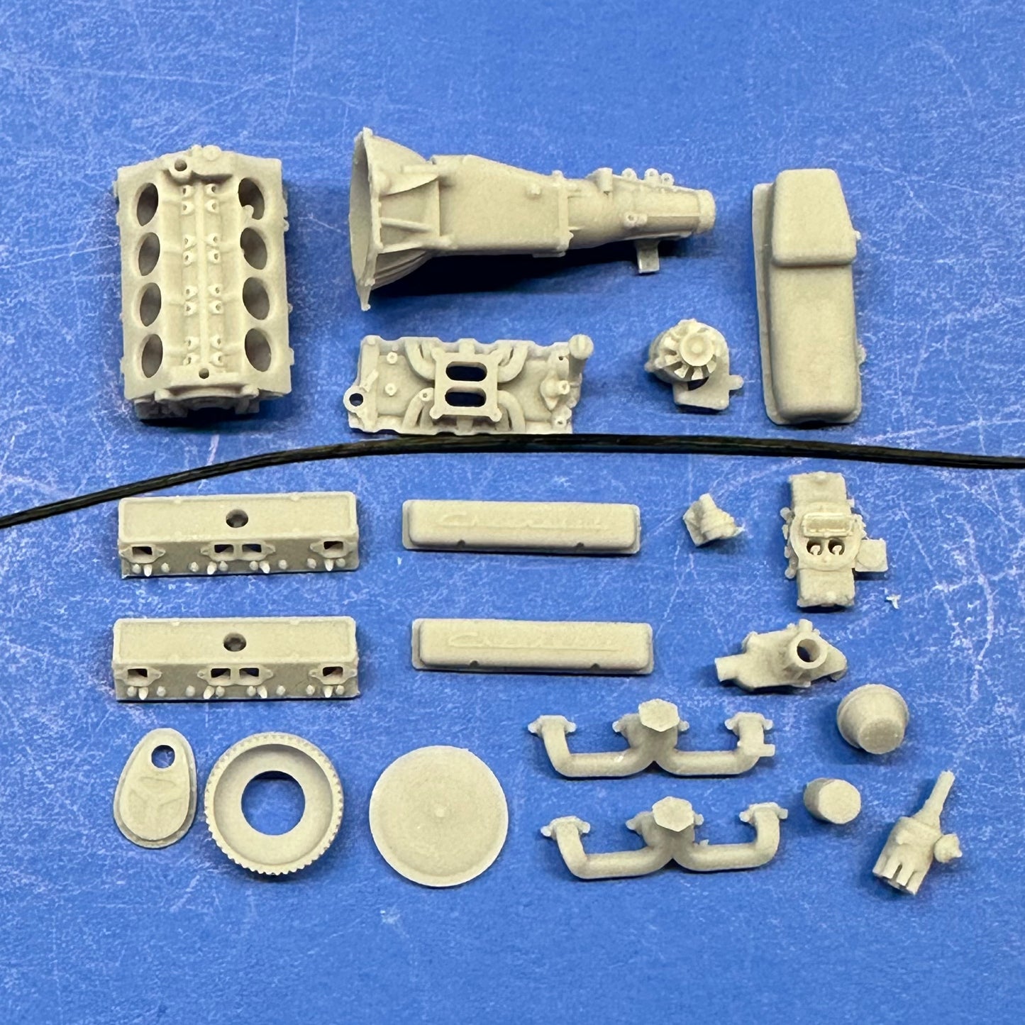 Chevy 327 SBC Small Block Engine 1/25
