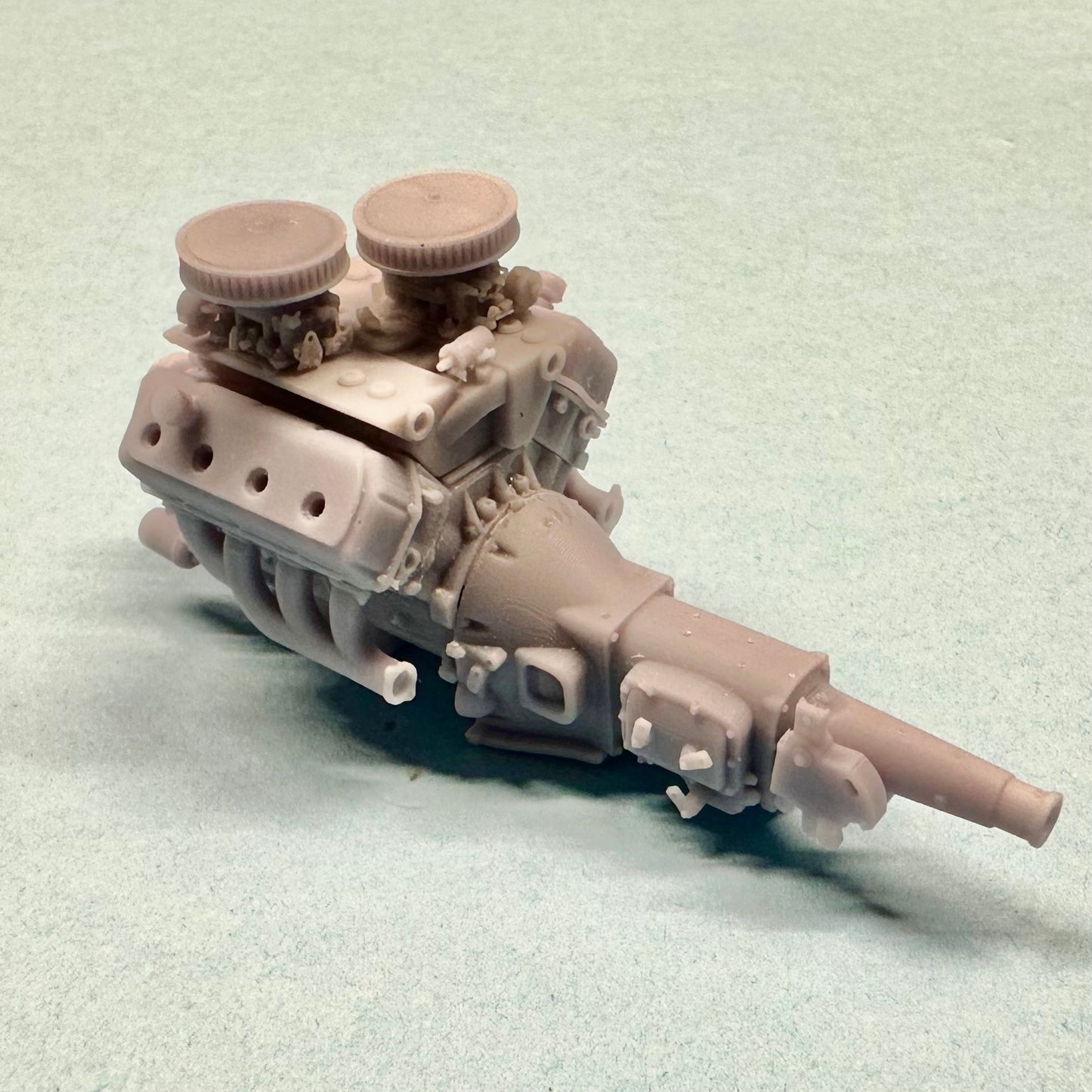 Hemi 426 Cross Ram Engine 1/25