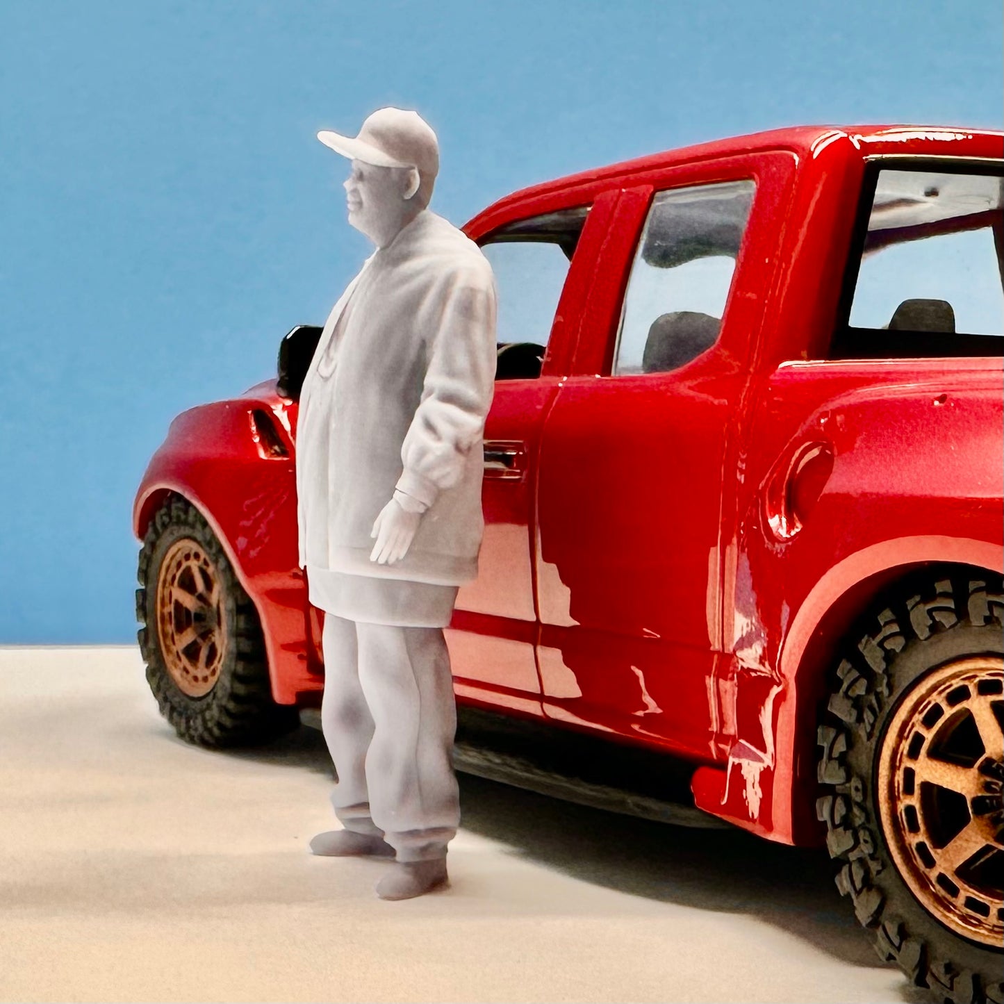 3. Ricky Male Figure for Display or Diorama 1/24 1/25