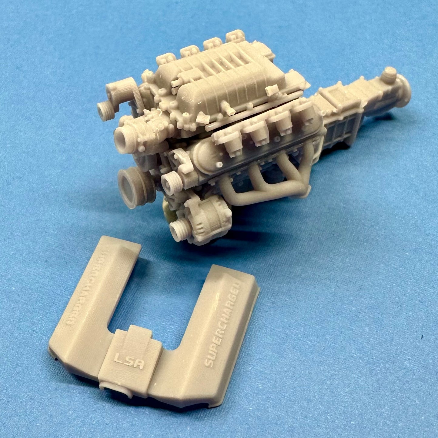 LSA Supercharged Chevy Engine 1/24 1/25