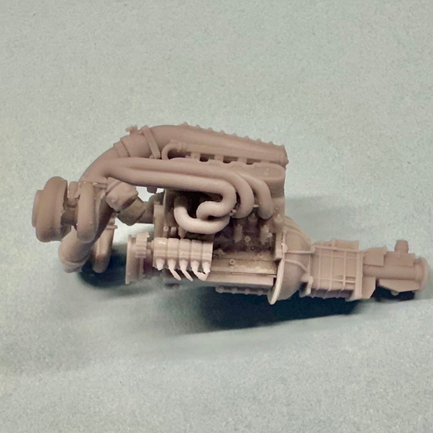 V4 LS Twin Turbo Engine 1/25