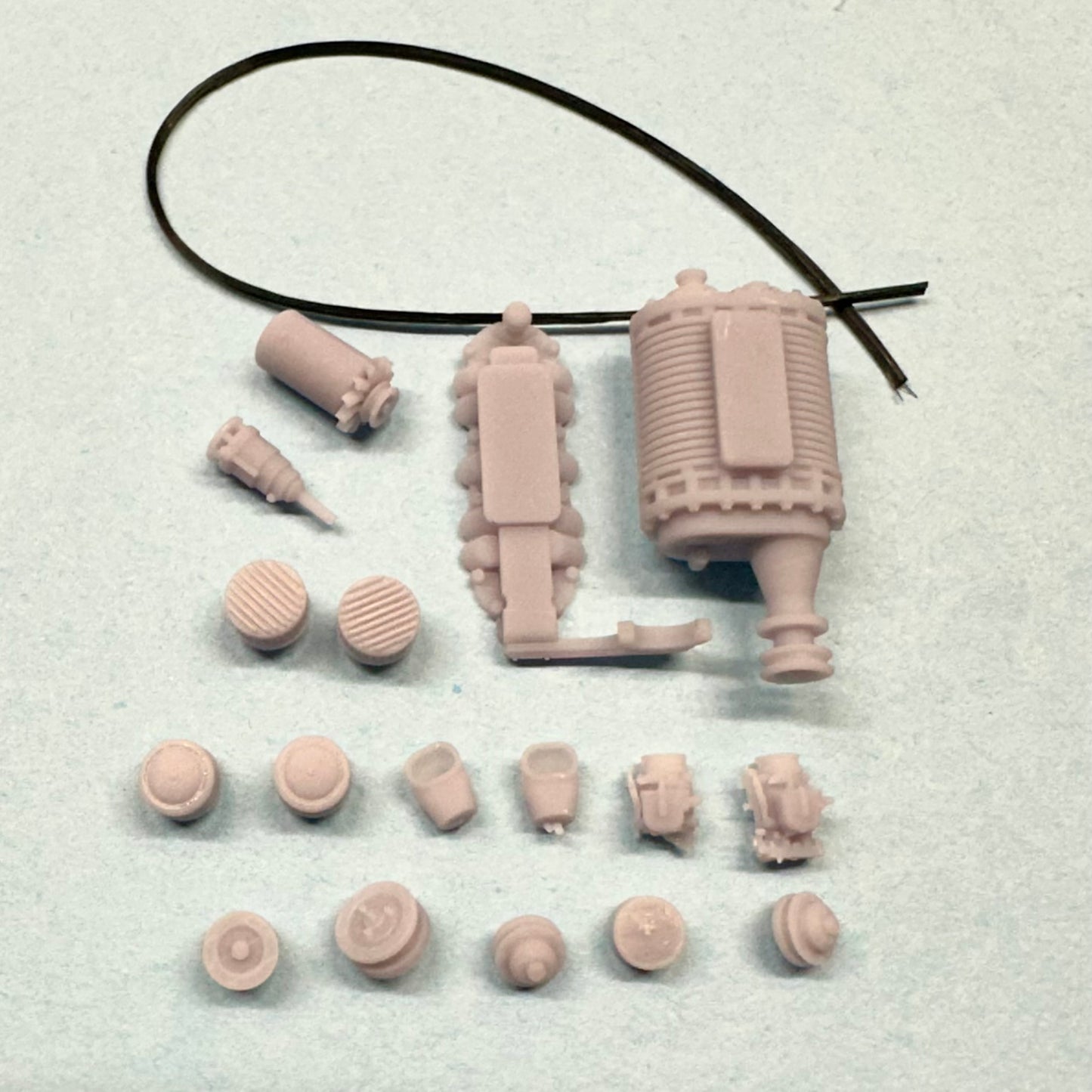 Upgrade Set Ford Flathead SCot Supercharger 1/25