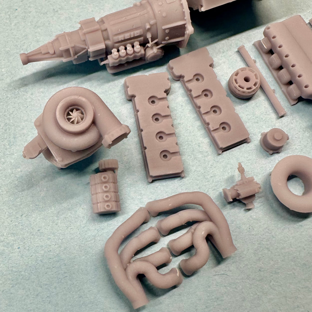 MMR Billet Procharged Coyote Engine 1/25