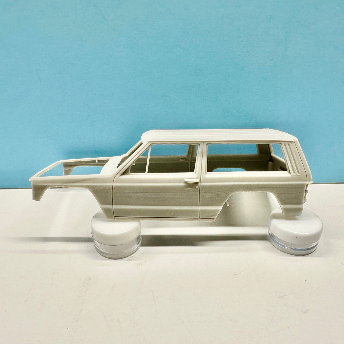 1984 Jeep Cherokee XJ 3D Printed Resin Model Kit KED