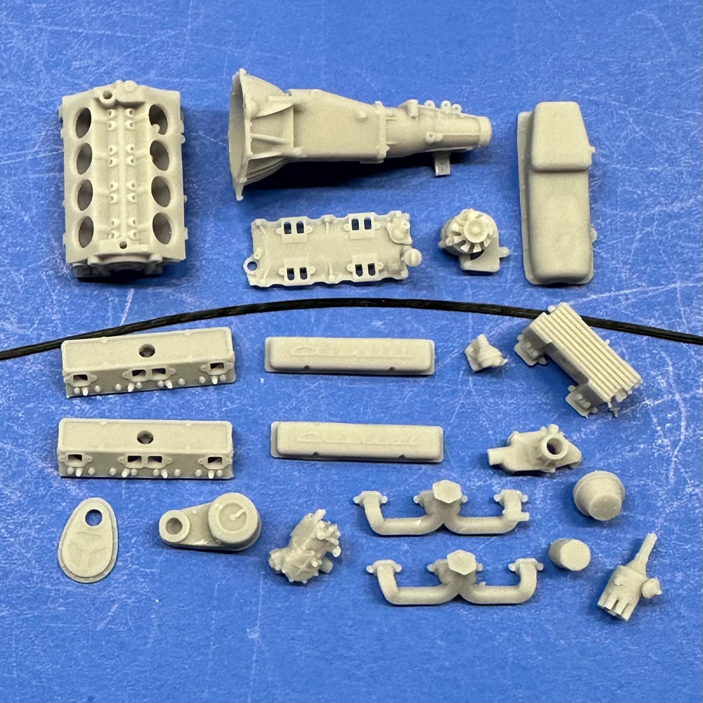 Chevy 327 Rochester RamJet SBC Small Block Engine 1/25
