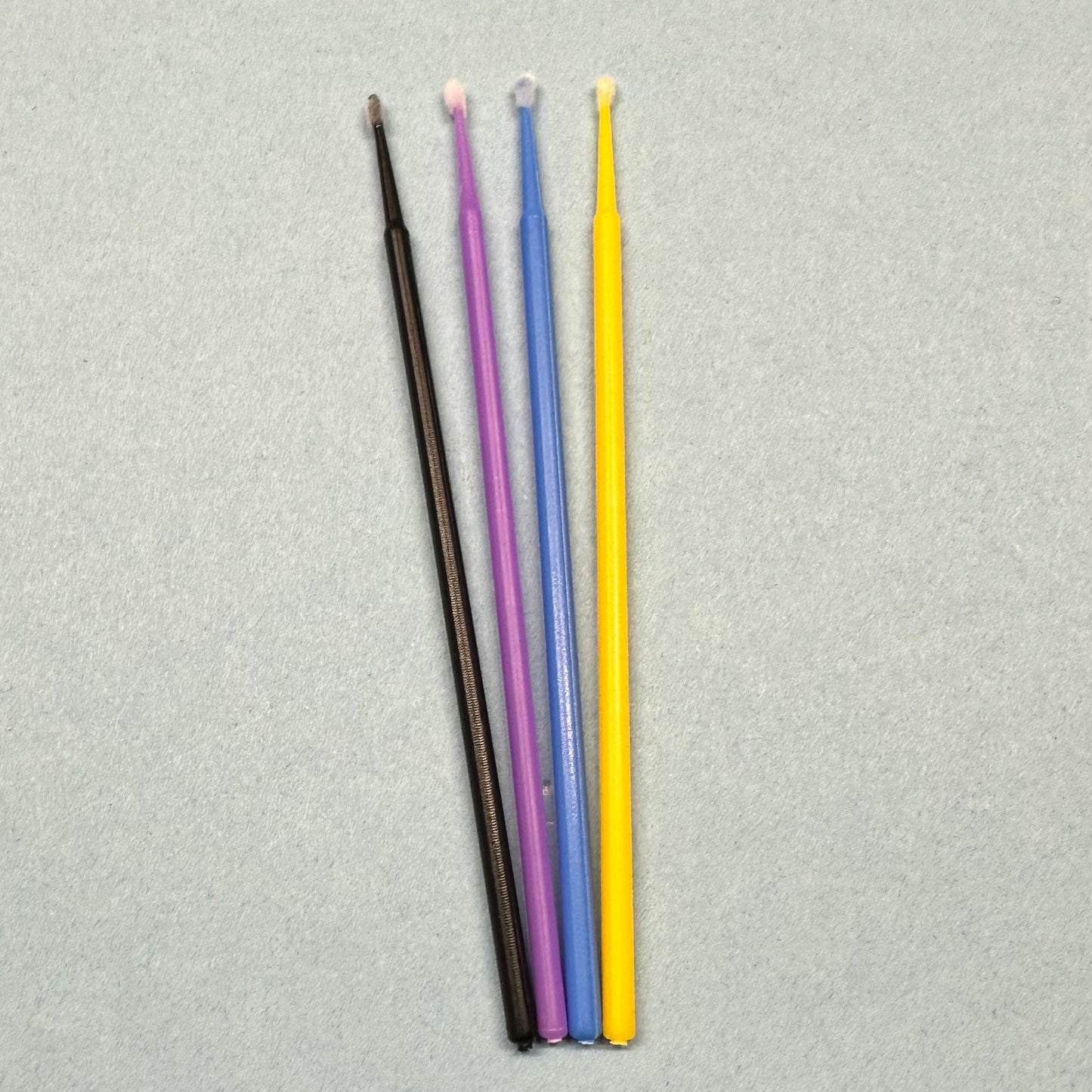 Micro Paint Brushes - Fine Tips - 100 Count