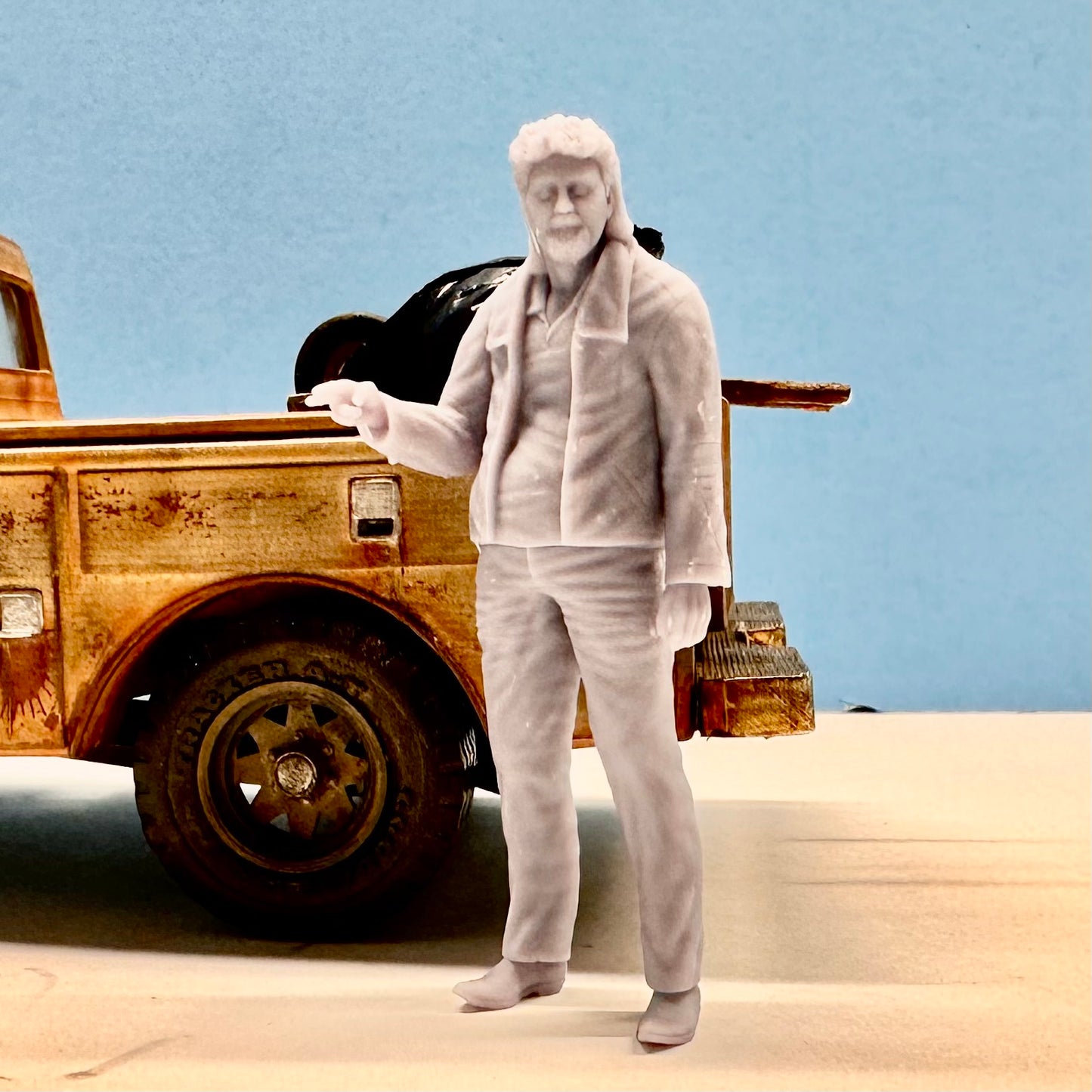 13. Ron Male Figure for Display or Diorama 1/24 1/25