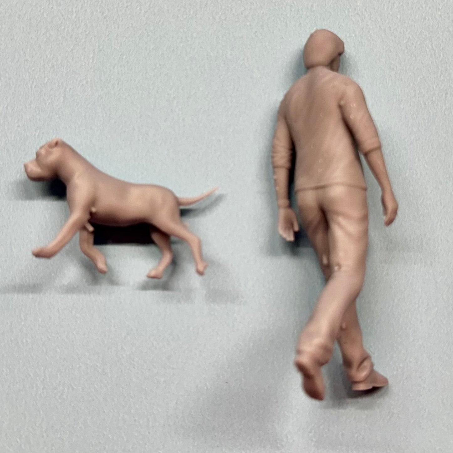 John Wick w/ Dog Figure for Display or Diorama 1/24 1/25