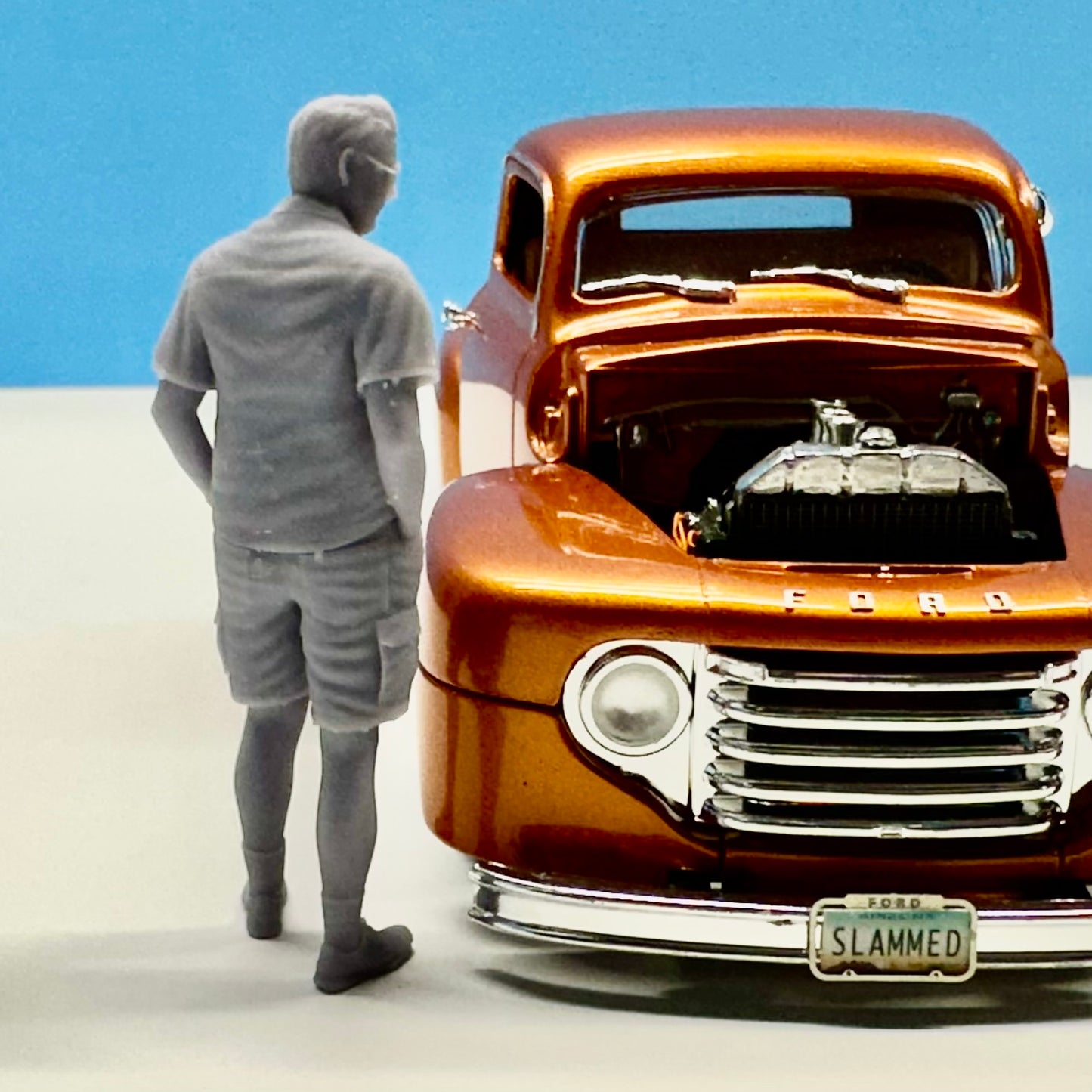 12. Larry Male Figure for Display or Diorama 1/24 1/25