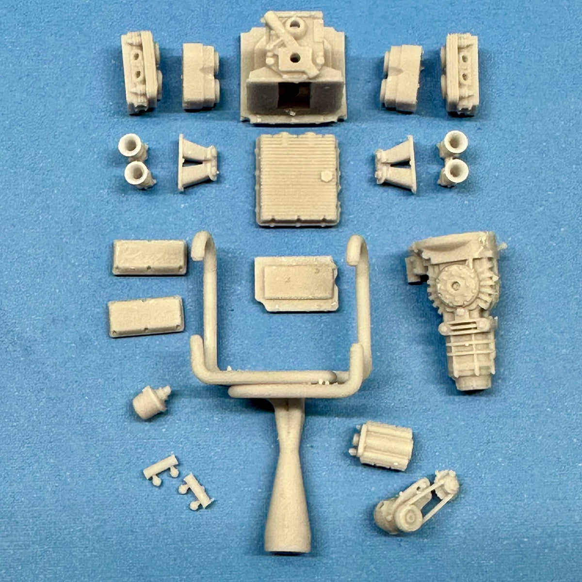 Pauter Style VW Flat 4 Turbo Racing Engine 1/25