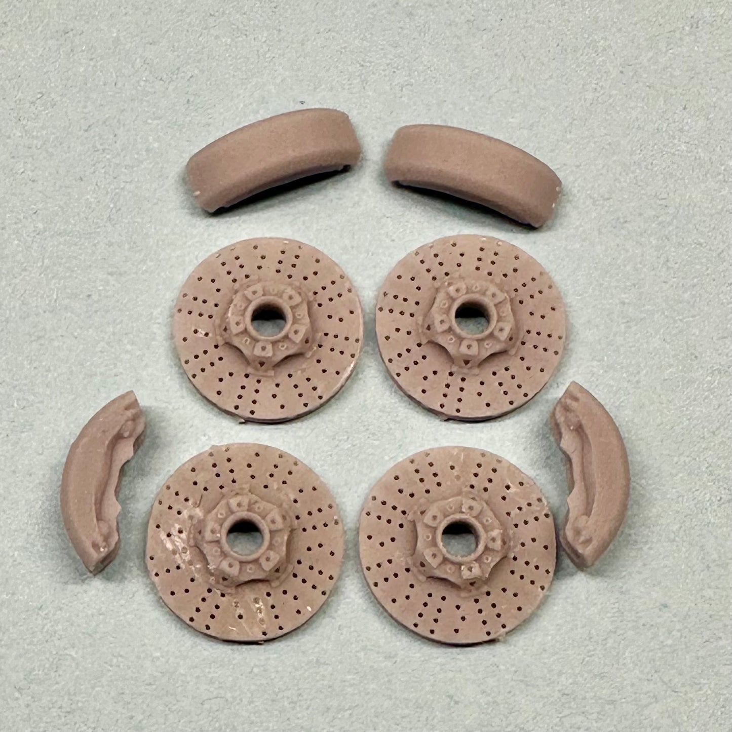 V7 Drilled Disc Brakes Set 1/24 1/25